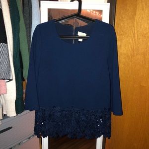 Navy Blouse